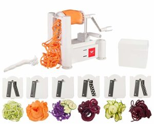 Cuisine 6-Blade Vegetable Slicer / Spiralizer