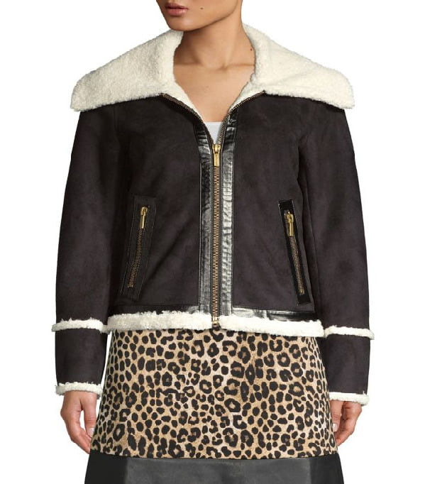 Michael Kors Faux Shearling Jacket - Dealperx