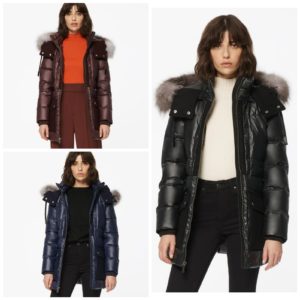 andrew marc morro coated down jacket