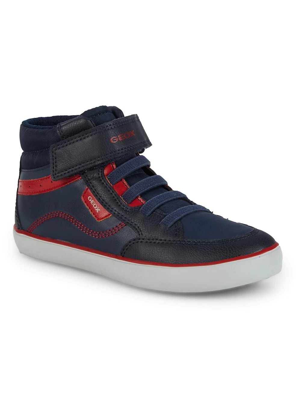 Sale on Geox Boy's Gisli Logo High-Top Sneakers