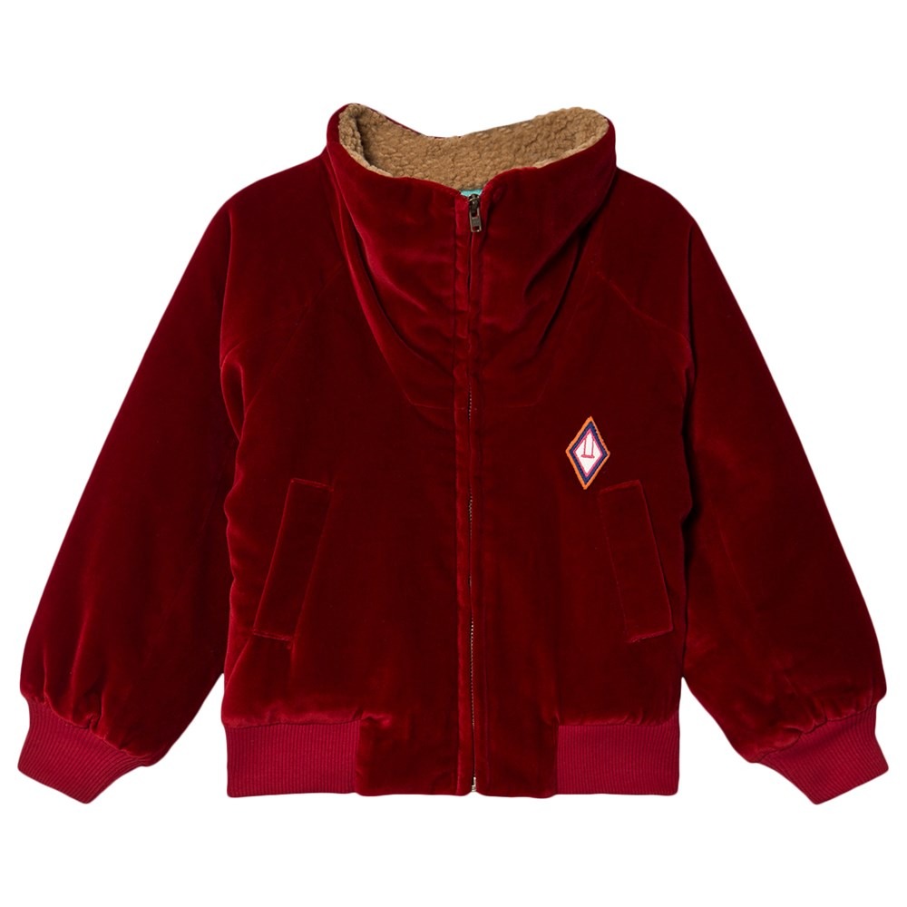 Sale on The Animals Observatory Tiger Kids Bomber Jacket Red Logo