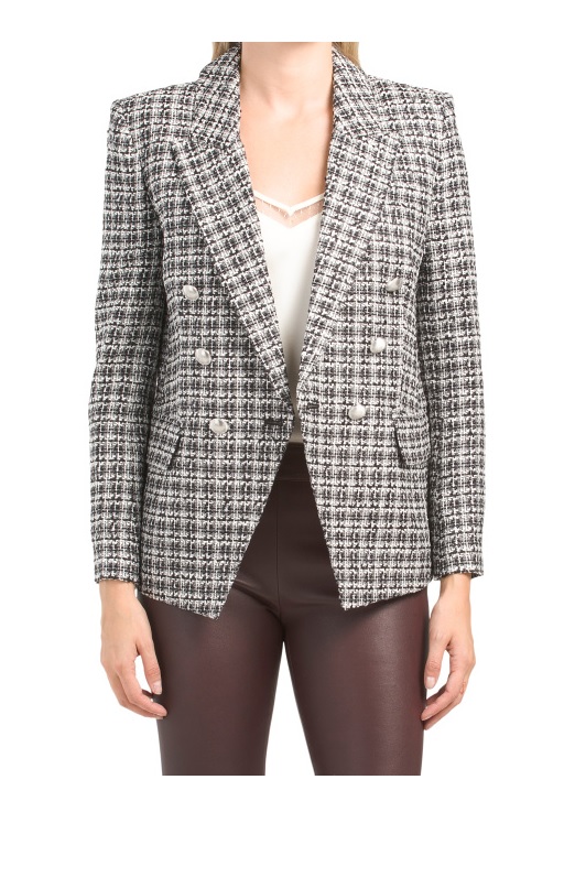 Tahari tweed outlet jacket