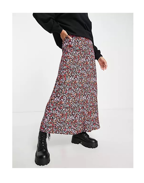 Miss selfridge shop petite maxi skirt