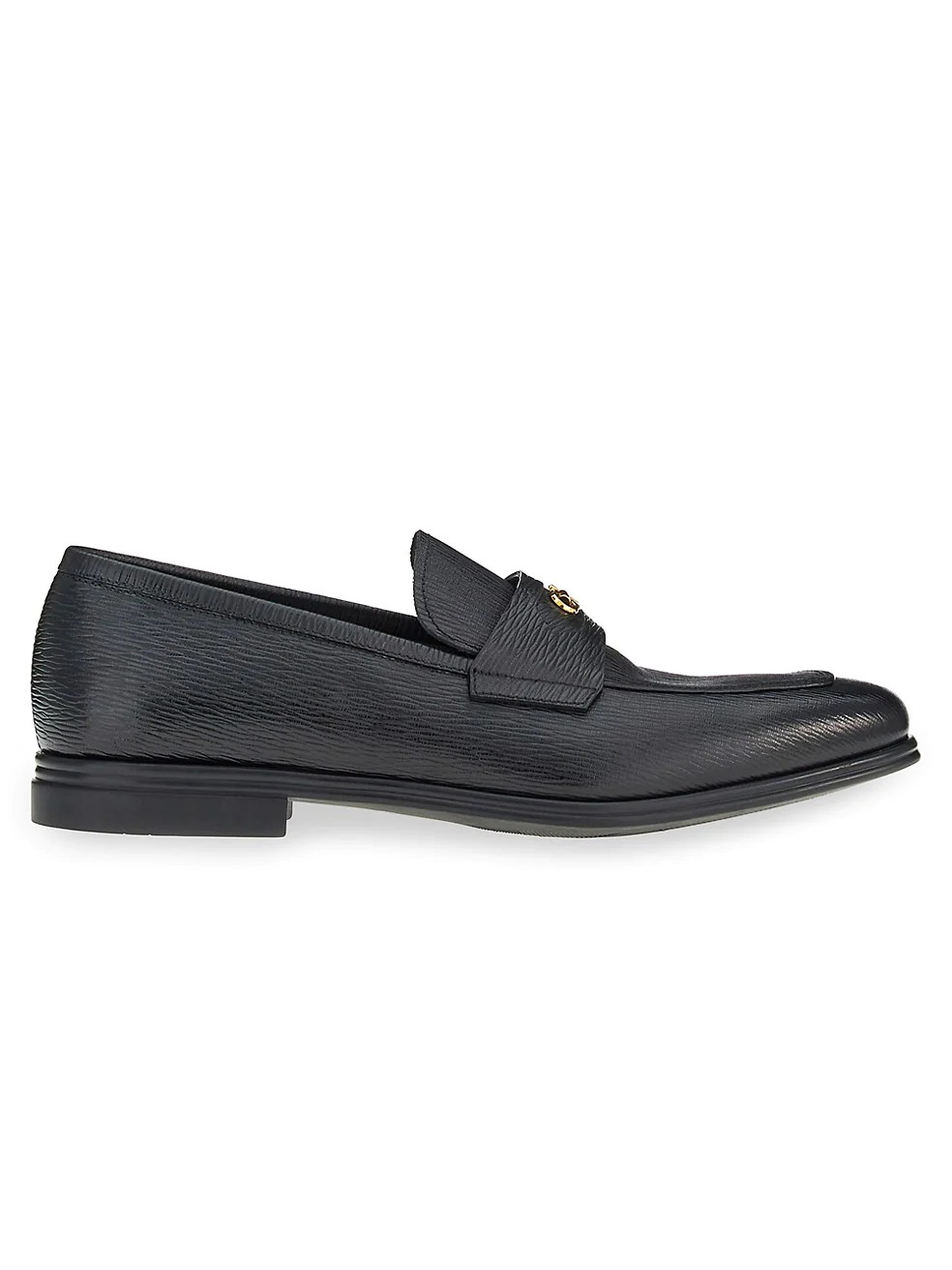 Sale on Salvatore Ferragamo Martin Gancini Leather Loafers