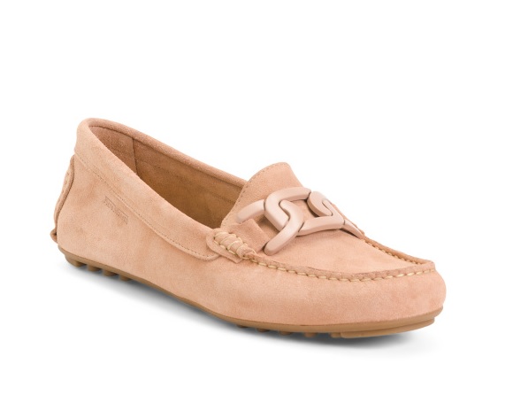 Sale on PIERO MASETTI Suede Moccasins with Chain