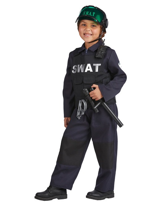 Kids Swat Costume - Dealperx