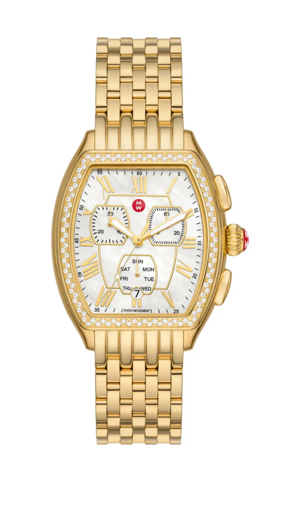 Michele releve clearance diamond watch 38mm