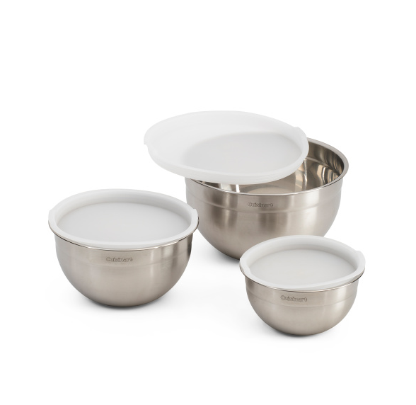Sale on Cuisinart 3pc Stainless Steel Mixing Bowl Set