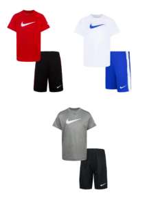 Kids' Swoosh T-shirt & Shorts Set Size 4-7