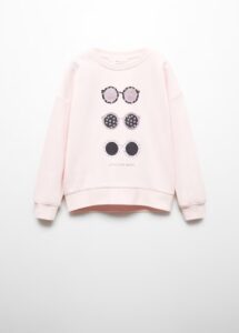 Cotton-blend Message Sweatshirt