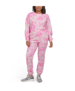 Classic Cotton Printed Sweatshirt and Sweatpants Collection