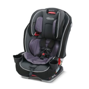 Graco Slimfit 3-in-1 Convertible Car Seat, Space Saving Design, Forward & Rear-facing, Highback Booster Option €“ Annabelle