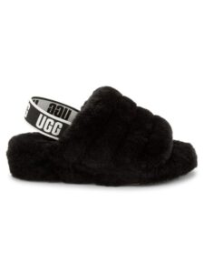 Fluff Yeah Shearling Slingback Slippers