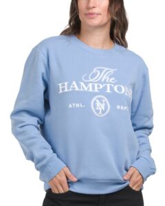 Embroidered Hampton's Sweatshirt