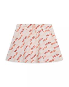 Girls' Logo Print Drawstring Skirt - Little Kid