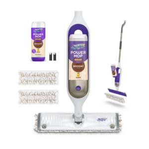 Power Mop Wood Mop Kit for Wood Floor Cleaning