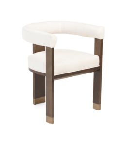 Dexter Bolter Upholstered Curved Back Dining Chair