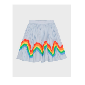 Girl's Bonnie Rainbow Printed Skirt Size 3-6