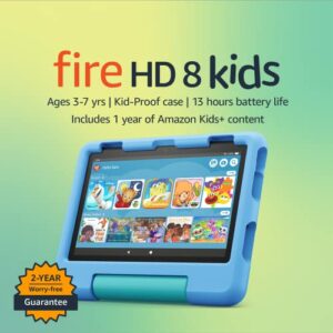 Amazon Fire Hd 8 Kids Tablet, Ages 3-7. Top-selling 8