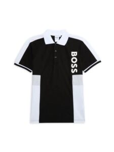 Little Boy's & Boy's Logo Polo