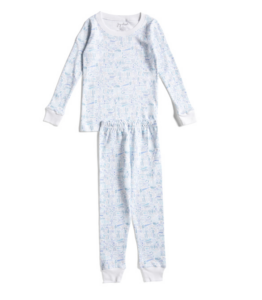 2pc Kids Hamptons Pajama Top and Joggers Set