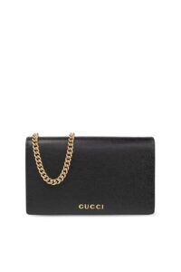 Gucci Logo Lettering Chain Linked Crossbody Bagp