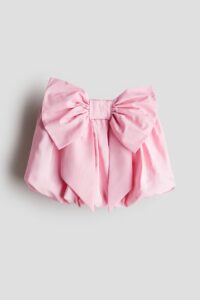 Bow-detail Balloon Skirt