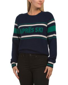 Merino Wool Blend Apres Ski Mini Sweaterp