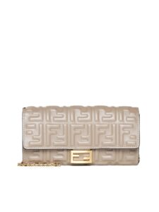 Fendi Ff Motif Baguette Continental Chain-linked Wallet