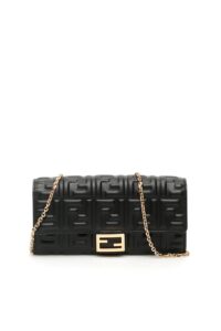 Fendi Ff Motif Baguette Continental Chain-linked Wallet