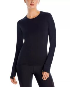 Long Sleeve Yoga Top with Thumbholes - Exclusive