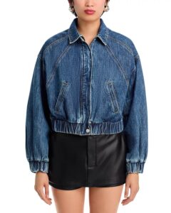 Denim Bomber Jacket - Exclusive