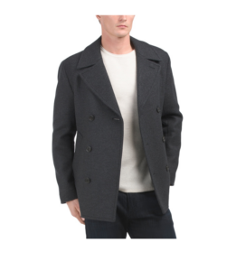 Wool Blend Fredrick Double Breasted Jacket