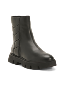 Leather Vilde Comfort Boots