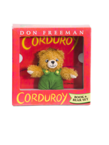 Corduroy Book and Bear Set