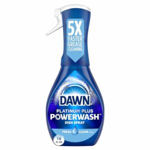 Dawn Platinum Powerwash Dish Spray, Dish Soap, Fresh Scent, 16 Fl Oz