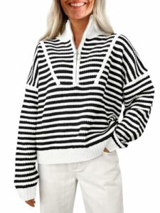 Womens Striped Sweaters