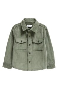 Kids' Bonucci Corduroy Shirt Jacket