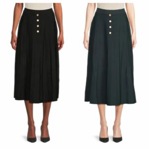 A-line Midi Skirt