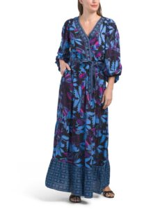 Long Sleeve Floral Maxi Dress