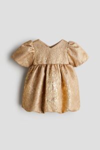 Shimmery Jacquard Dress