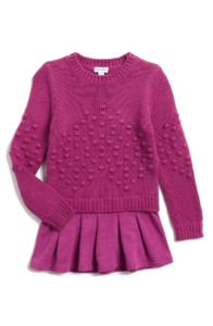 Kids' Bobble Sweater Dress