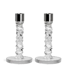 Carat Set of 2 Crystal Candlesticks