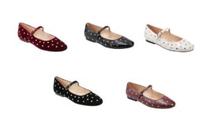 Women's Elizza Dress Embellished Ballet Flats