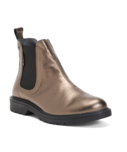 Leather Piccadilly Metallic Boots (toddler, Little Kid, Big Kid)