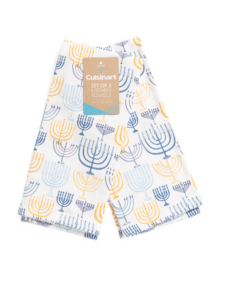 2pk Hanukkah Kitchen Towels