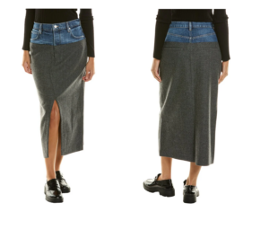 Le Mix Midaxi Skirt