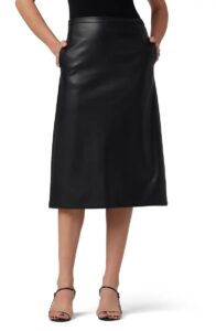 Faux Leather Skirt