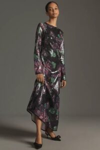 The Wolf Gang Lenee Sequin Maxi Dress