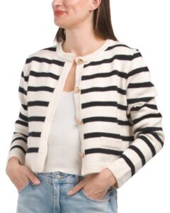 Long Sleeve Striped Sweater